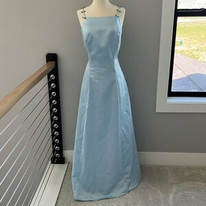 Light blue formal dress
